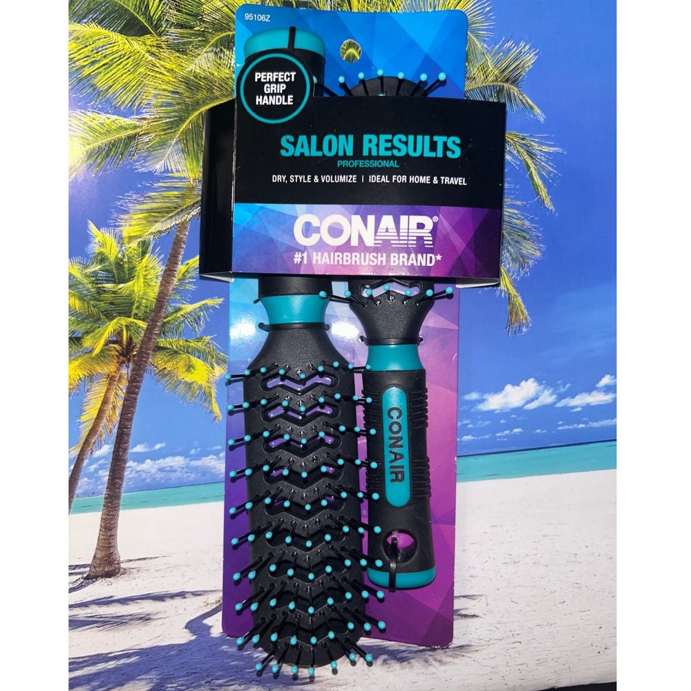 Conair Salon Results Professional Hair Brush Dry Style Volumize Home Travel